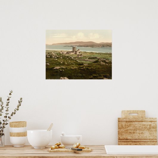 Poster Iona Abbey, Argyll et Bute, Écosse Imprimer (Cuisine)