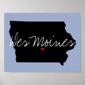 Poster Iowa (Devant)