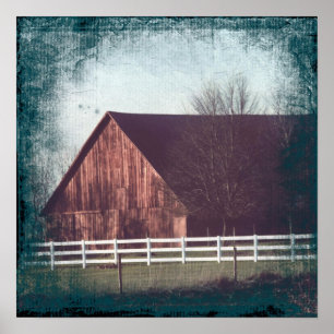 Poster Iowa Barn 8