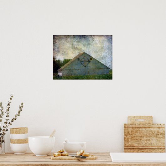 Poster Iowa Grange rurale 2 (Cuisine)