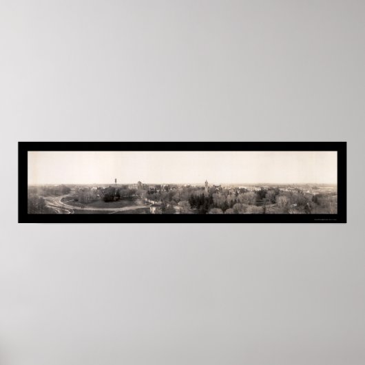 Poster Iowa State College Photo 1913 (Devant)