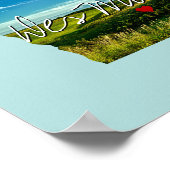 Poster Iowa State Photo insert and town name (Coin)