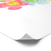 Poster Iowa State Shape Goldfinch Pink Wild Roses (Coin)