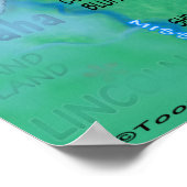 Poster Iowa USA (Coin)