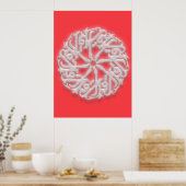 Poster IQRA - Arabe en lecture (Cuisine)