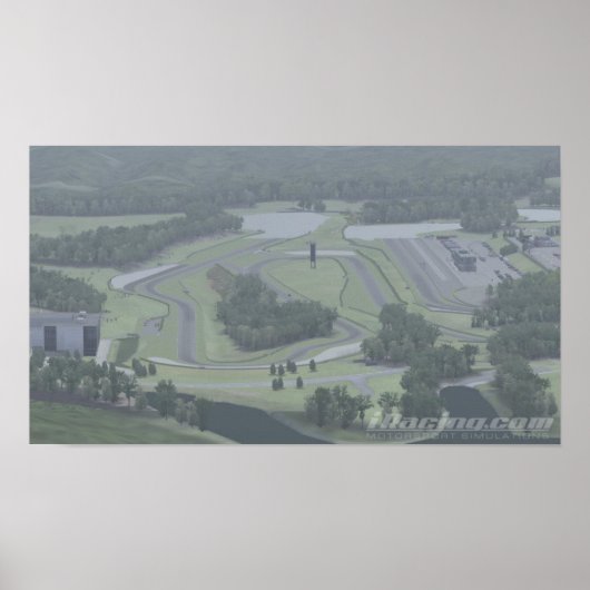 Poster iRacing Barber Motorsports Park (Devant)