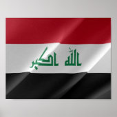 Poster Irak - drapeaux - (Devant)