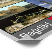 Poster Irak - La mosaïque de Bagdad - (Coin)