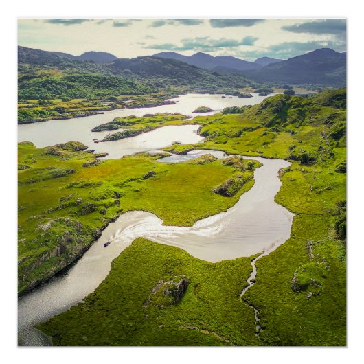 Poster Ireland in Motion and Stillness (Devant)