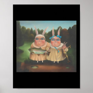 Poster Irena Aizen lapins mignonne Lapin Lover Pâques