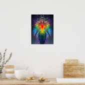 Poster « Iridesca » - Gardienne des Couleurs (Cuisine)