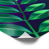 Poster Iridescente mardi gras arrière - plan avec perles (Coin)