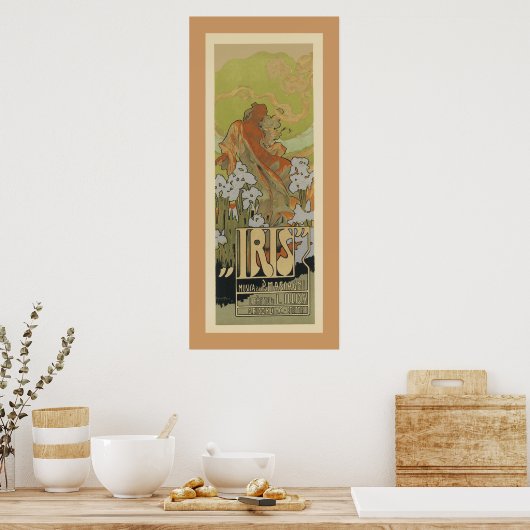 Poster Iris (Cuisine)