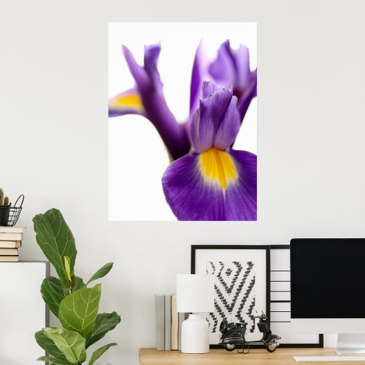 Poster Iris (Bureau à domicile)