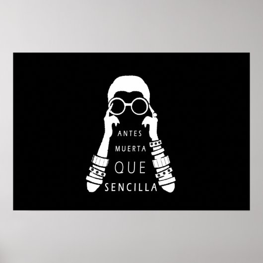 Poster Iris Apfel (Devant)
