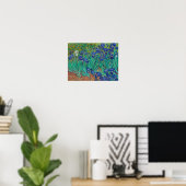 Poster Iris de Van Gogh (Bureau à domicile)