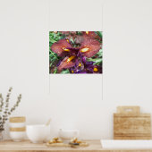 Poster Iris et pluie (Cuisine)