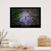 Poster "Iris & Flagstone" - Imprimer (Cuisine)