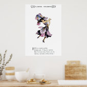 Poster Iris - Fleur-de-Lis (Cuisine)