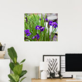 Poster Iris Flower Photo (Bureau à domicile)
