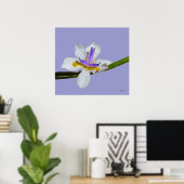 Poster - Iris - Fortnight Lilly (Thuiskantoor)