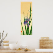 Poster Iris japonais no 1 (Cuisine)