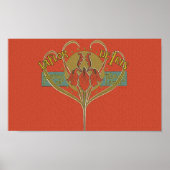 Poster Iris La Flor de Iris Fleur Cigar Ad (Devant)