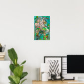 Poster Iris, points d'infini par Francis Picabia (Bureau à domicile)