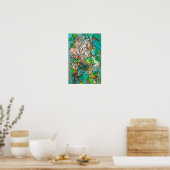 Poster Iris, points d'infini par Francis Picabia (Cuisine)