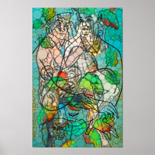 Poster Iris, points d'infini par Francis Picabia