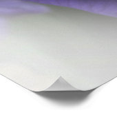Poster iris pourpre (Coin)