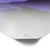 Poster iris pourpre (Coin)