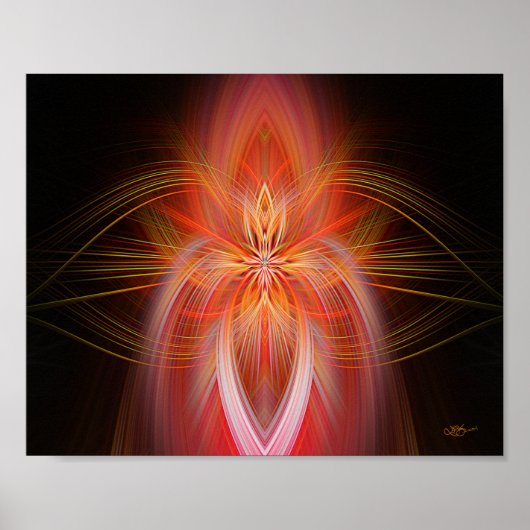 Poster Iris sauvage (Devant)