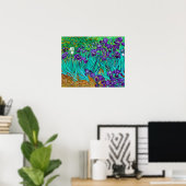 Poster Iris, Vincent van Gogh (Bureau à domicile)