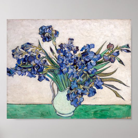 Poster Iris | Vincent van Gogh | (Devant)