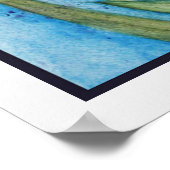 Poster Iris Violet du Printemps (Coin)