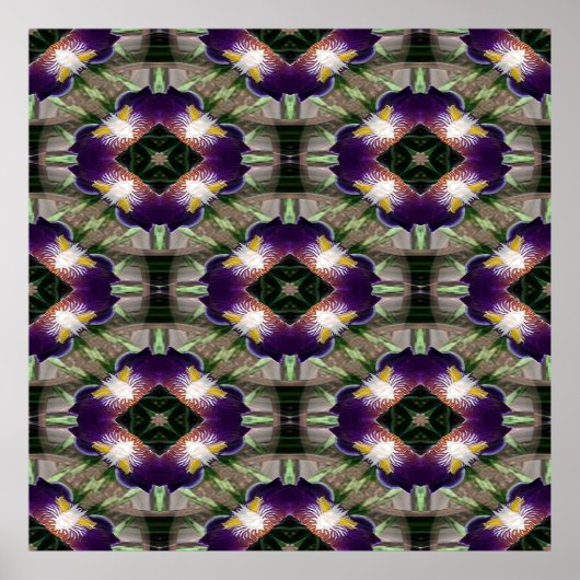 Poster Iris Wreath.... (Devant)