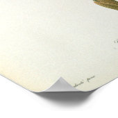 Poster Iris Xyphioides, de "Les Liliacées", 1808 (Coin)