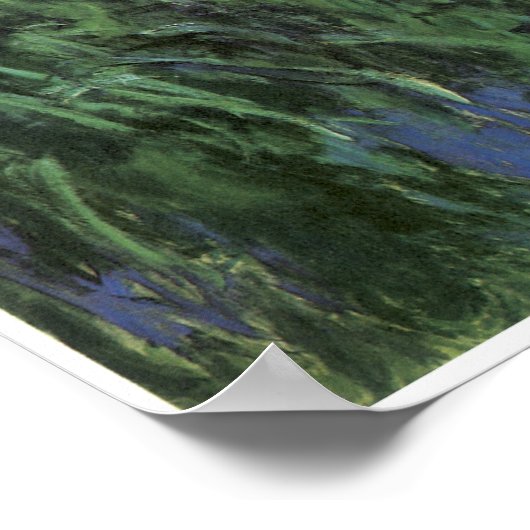 Poster Irises, Claude Monet (Coin)