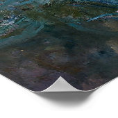 Poster Irises et nénuphars (Coin)