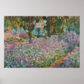 Poster Irises par Monet (Devant)