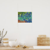 Poster Irises par Van Gogh (Cuisine)