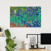 Poster Irises par Van Gogh Art Peinture (Bureau à domicile)
