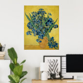Poster Irises par Vincent Van Gogh (Bureau à domicile)