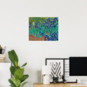 Poster Irises par Vincent Van Gogh (Bureau à domicile)