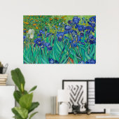 Poster Irises par Vincent van Gogh (Bureau à domicile)