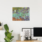 Poster Irises par Vincent van Gogh (Bureau à domicile)