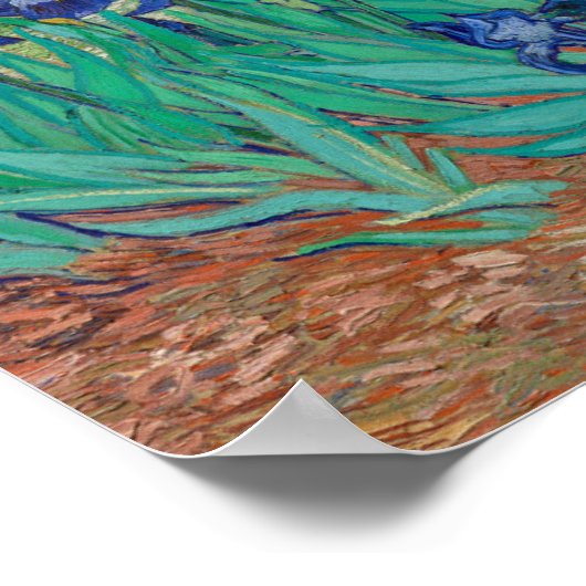 Poster Irises par Vincent Van Gogh (Coin)