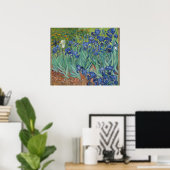 Poster Irises par Vincent Van Gogh (Bureau à domicile)