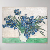 Poster Irises | Vincent van Gogh (Devant)